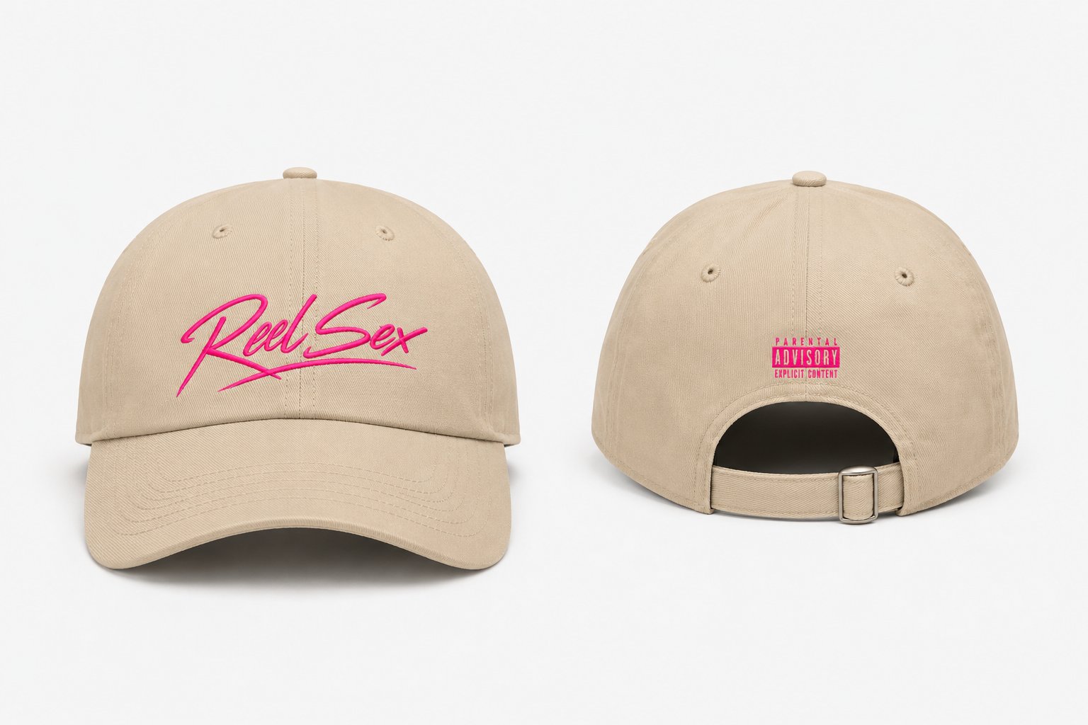 Cap — Beige / Pink