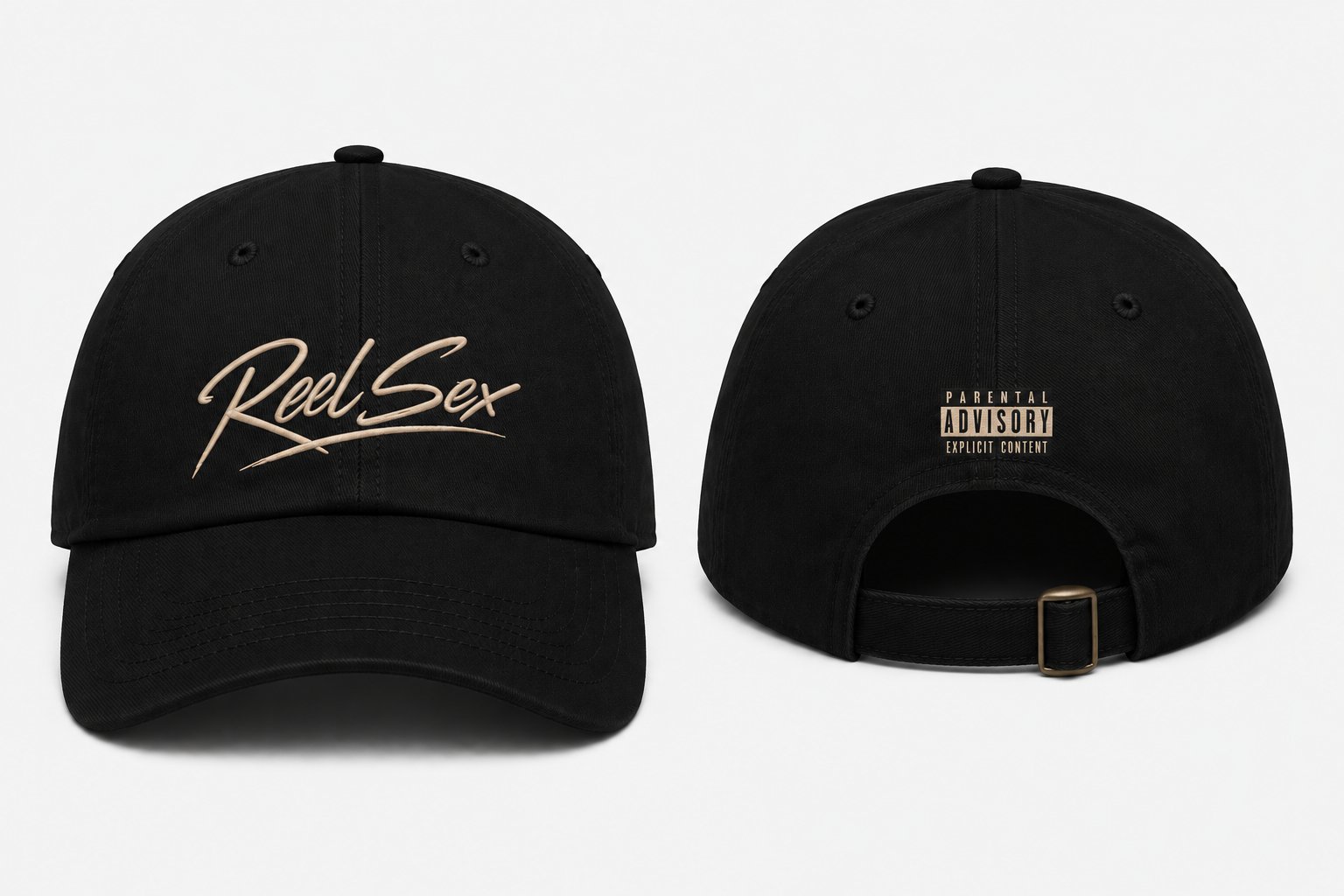 Cap — Black / Gold